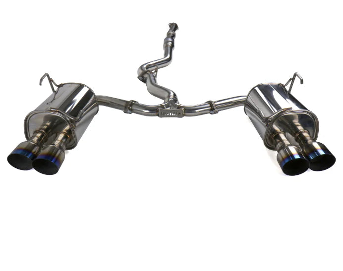 Invidia 22-Up Subaru WRX Q300 Quad Single Layer Titanium Tips Cat-back Exhaust