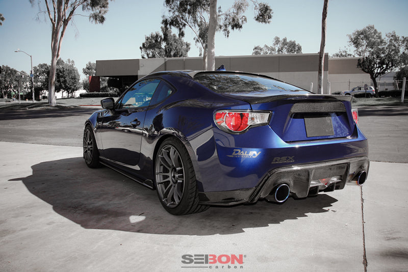 Carbon fiber rear fin spoiler for 2013-2020 Scion FRS / Toyota 86 / Subaru BRZ