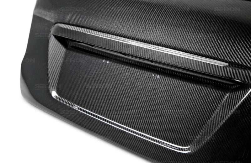 C-style carbon fiber trunk lid for 2015-2021 Subaru WRX/STi