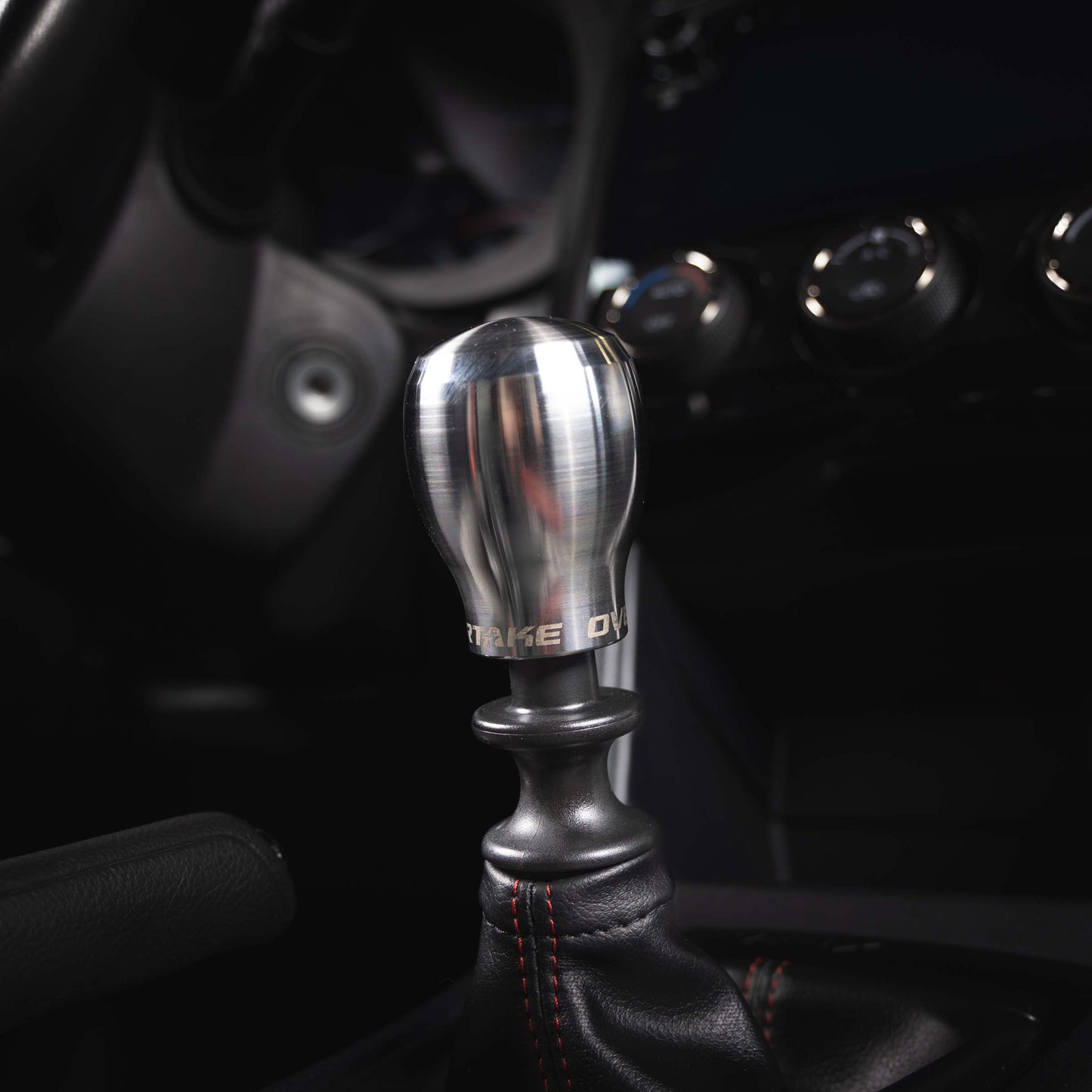 Overtake Weighted Light Bulb Shift Knob - Fits Subaru Manual Transmissions image 1