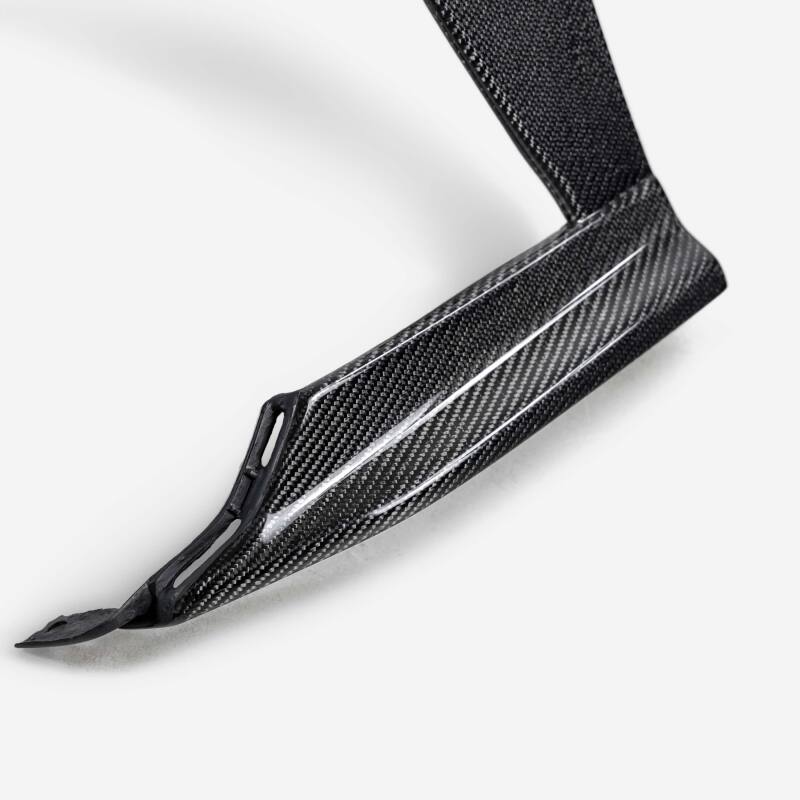 Carbon fiber front bumper trim for 2022-2025 Subaru WRX