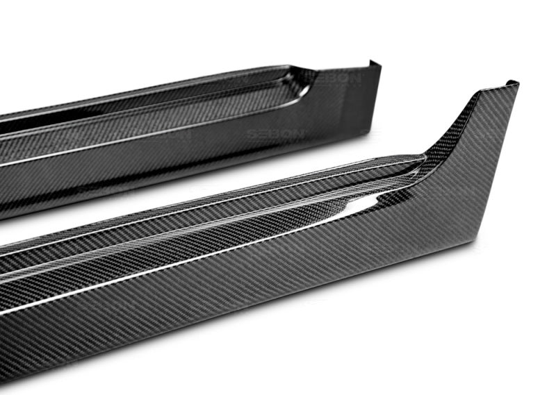 OE-style carbon fiber side skirts for 2008-2014 Subaru STi / 2011-2014 WRX
