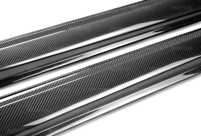 OE-style carbon fiber side skirts for 2015-2021 Subaru WRX/STi