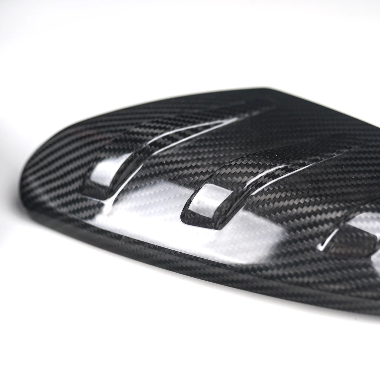 JDMuscle 17-21 FK8 Type R Tanso Carbon Fiber MU Style Side Mirror Covers