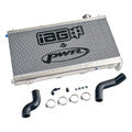 IAG Triple Pass Street Series 42mm Radiator for 2008-14 Subaru WRX, 08-21 STI