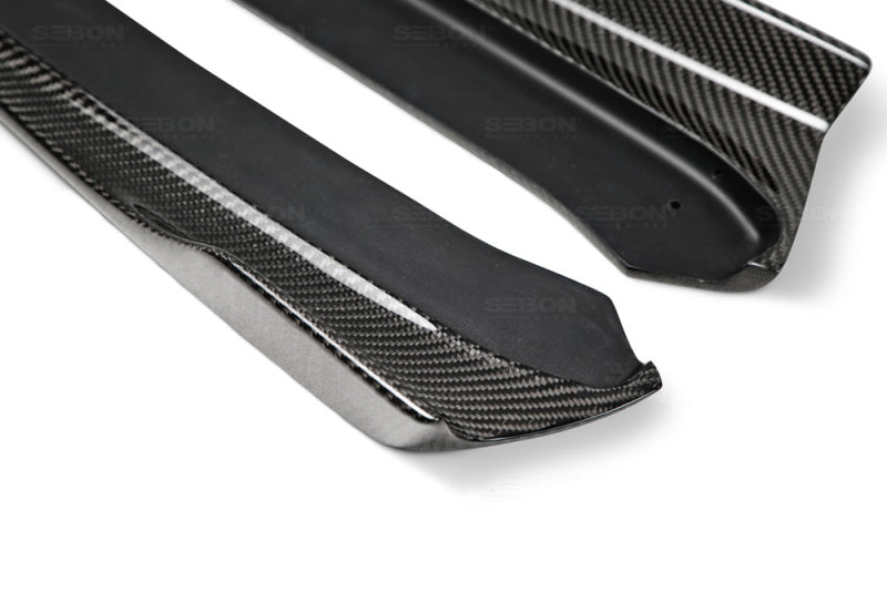 MB-style carbon fiber rear lip for 2015-2021 Subaru WRX/STi