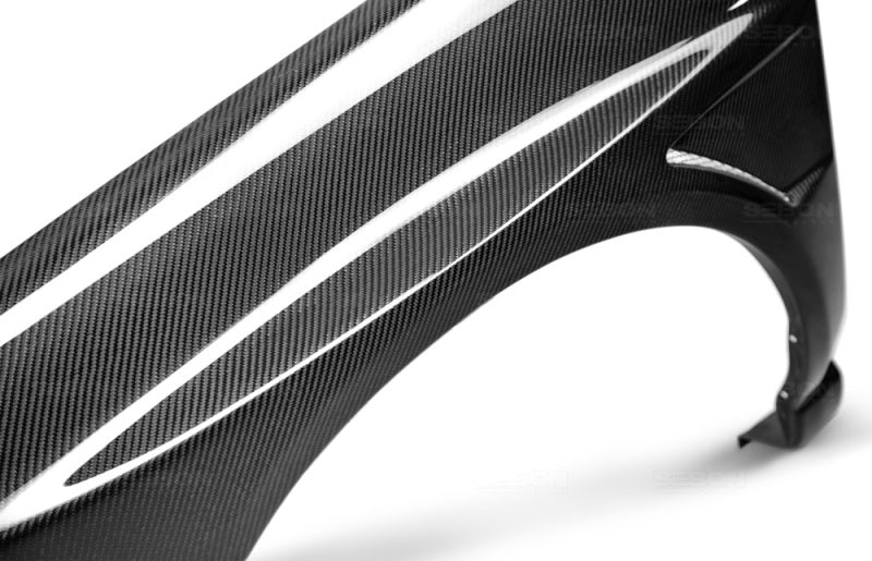 Carbon fiber fenders for 2006-2007 Subaru Impreza/WRX/STi (10mm Wider)