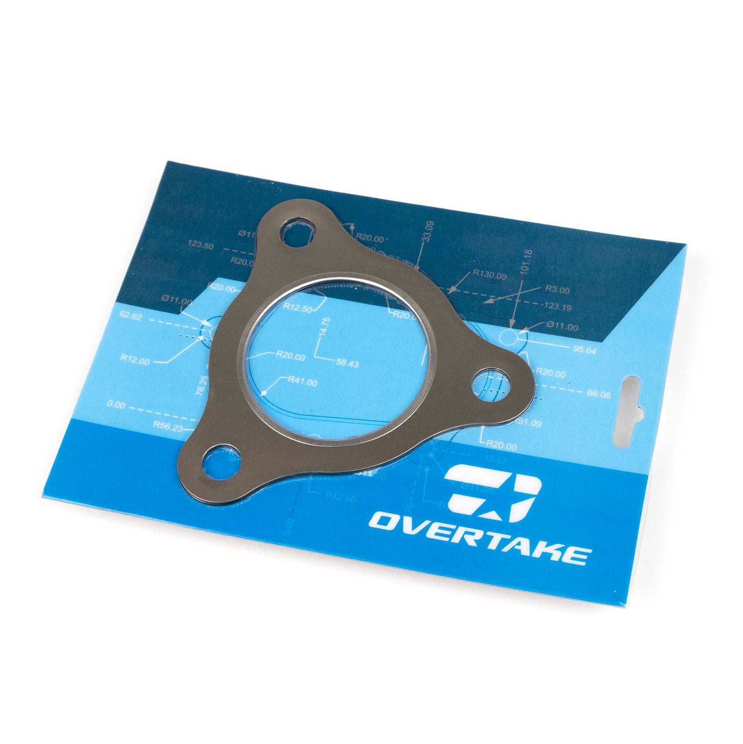 Overtake 3-Bolt Manifold to Up Pipe Gasket - Subaru EJ Engine image 0