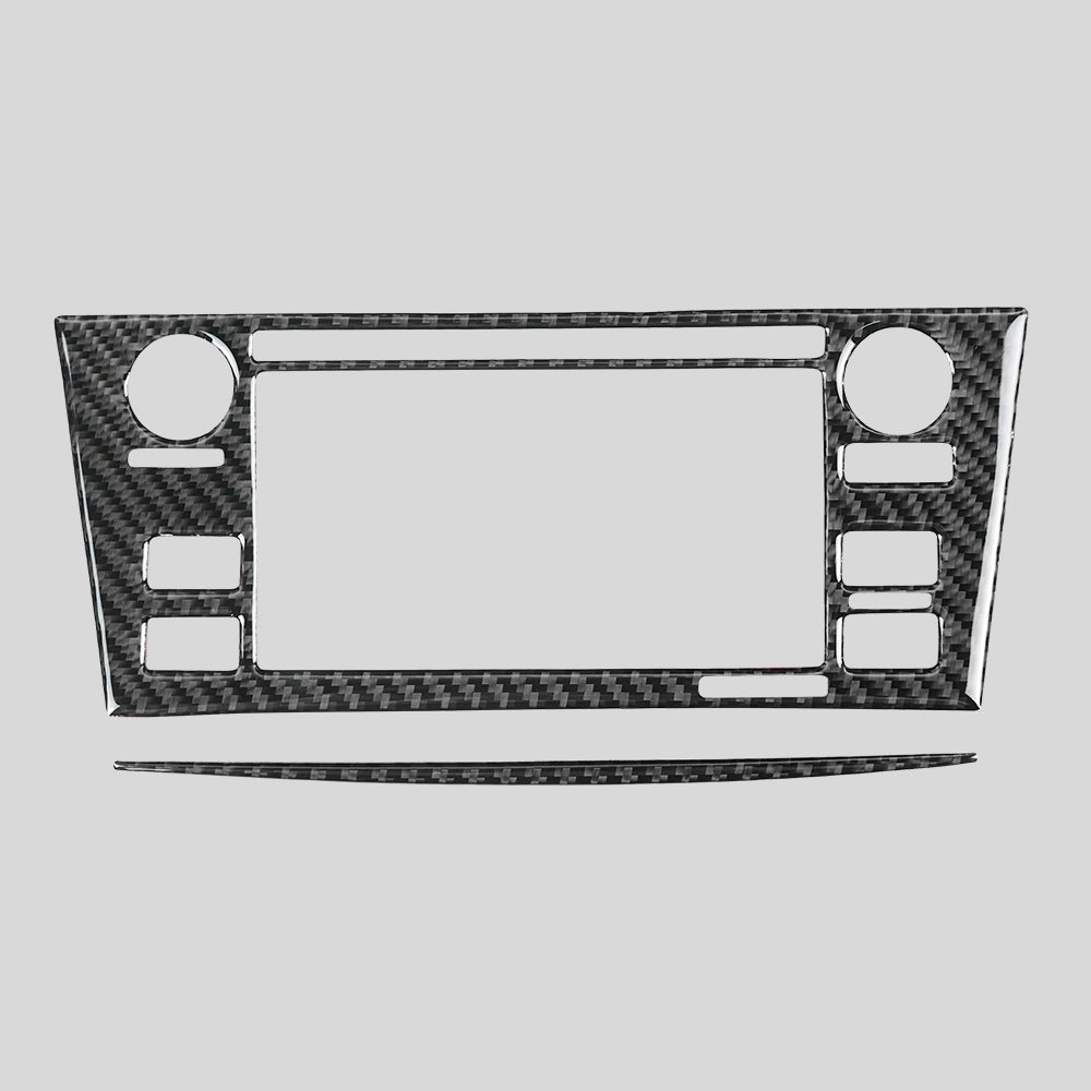 JDMuscle 2016-18 WRX/STI P&S Series Carbon Fiber Radio W/Touchscreen Trim Covers image 0