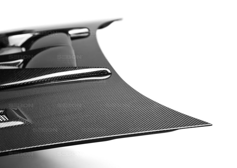 CW-style carbon fiber hood for 2004-2005 Subaru Impreza/WRX/STi