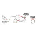 GrimmSpeed Exhaust Gasket Set - 22+ Subaru WRX / FA24