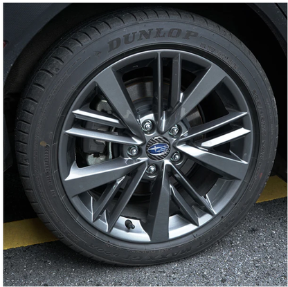 JDMuscle [22-25 WRX] P&S Series Carbon Fiber Wheel Center Cap Covers 4 PC image 1