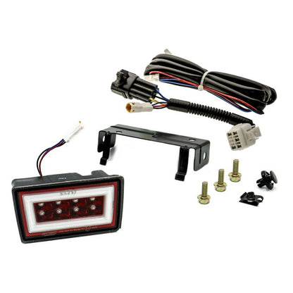 SMY F1 V3 Hyper-Flash Rear Brake Light, Red w/ DRL White Light Bar 2022-2025 WRX image 0