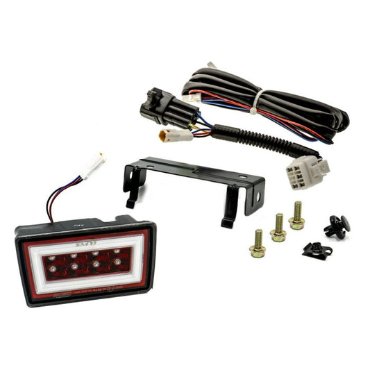 SMY F1 V3 Hyper-Flash Rear Brake Light, Red w/ DRL White Light Bar 2022-2025 WRX image 0