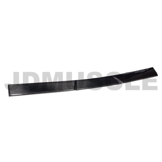 JDMuscle 15-21 WRX/STI Carbon Fiber Roof Spoiler V2 image 0