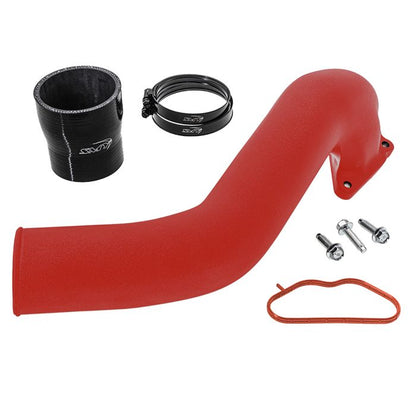 SMY GODZILLA Cast Aluminum Top Mount Intercooler Pipe Red 2022-2025 WRX image 0