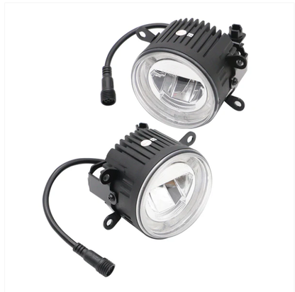 JDMuscle LED / Halo DRL Fog Light Housings 15-21 WRX or STI / 13+ BRZ or FT86 / image 9