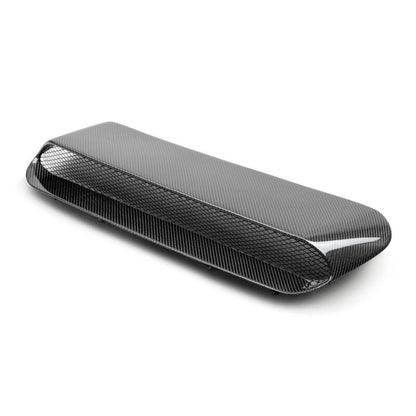 H-style carbon fiber hood scoop for 2022-2025 Subaru WRX (1" taller than stock scoop)