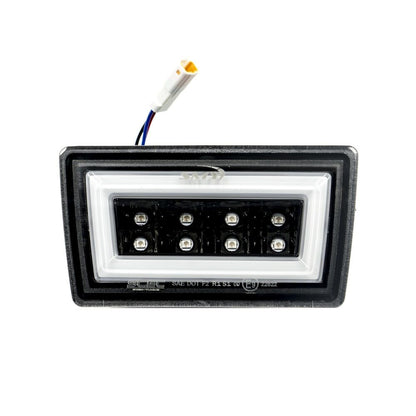 SMY F1 V3 Hyper-Flash RBL, Smoked w/ DRL White Light Bar 2015-2021 WRX / STI image 1