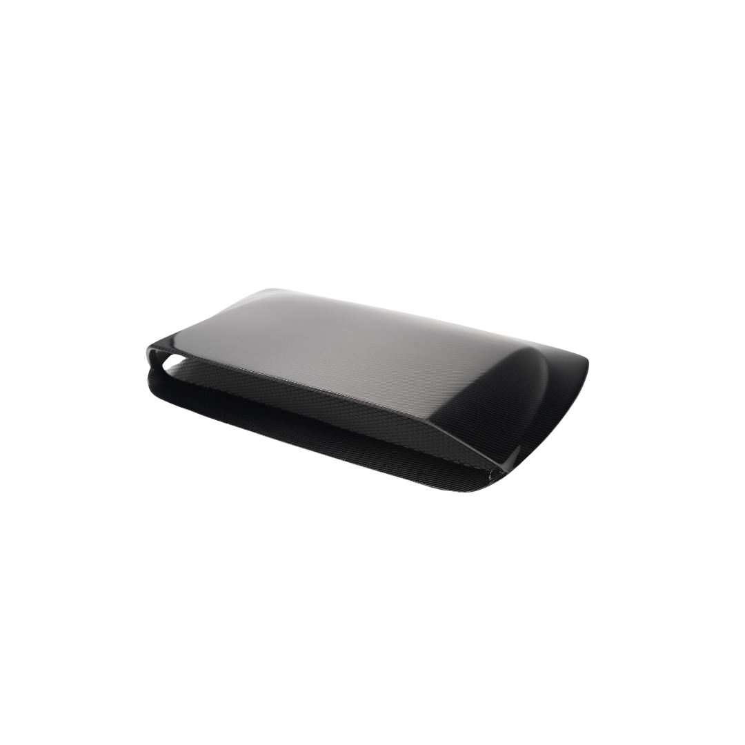 JDMuscle [22-25 WRX] Gloss Black Hood Scoop - Rally Style V2 image 0