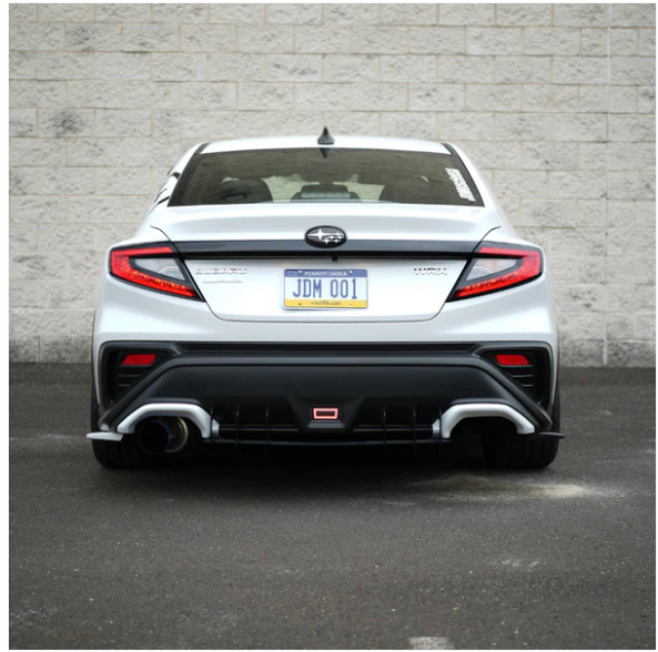 JDMuscle [22-25 WRX] Rear Diffuser V2 image 3