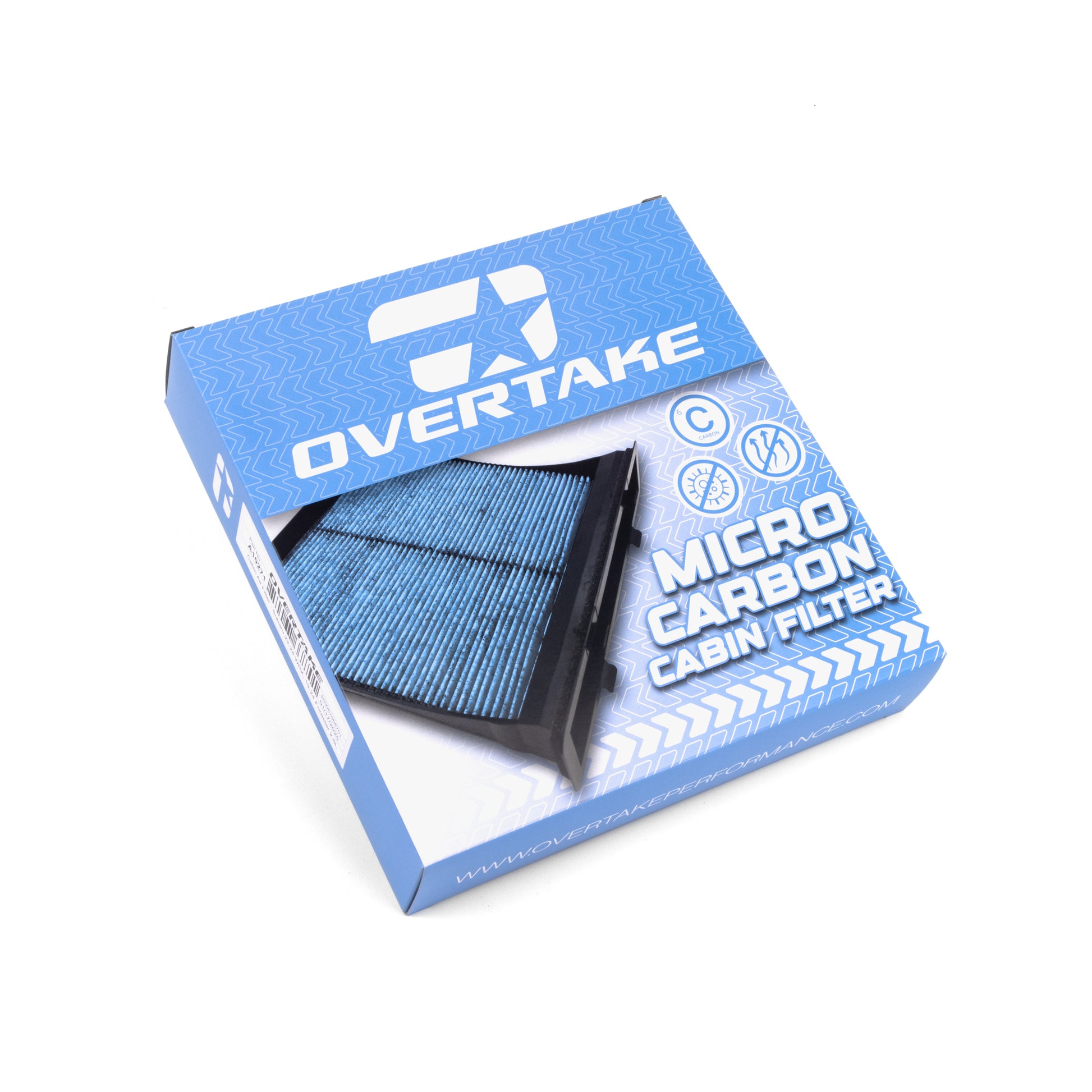 Overtake Micro Carbon Cabin Air Filter - Subaru 08-21 WRX / STI image 2