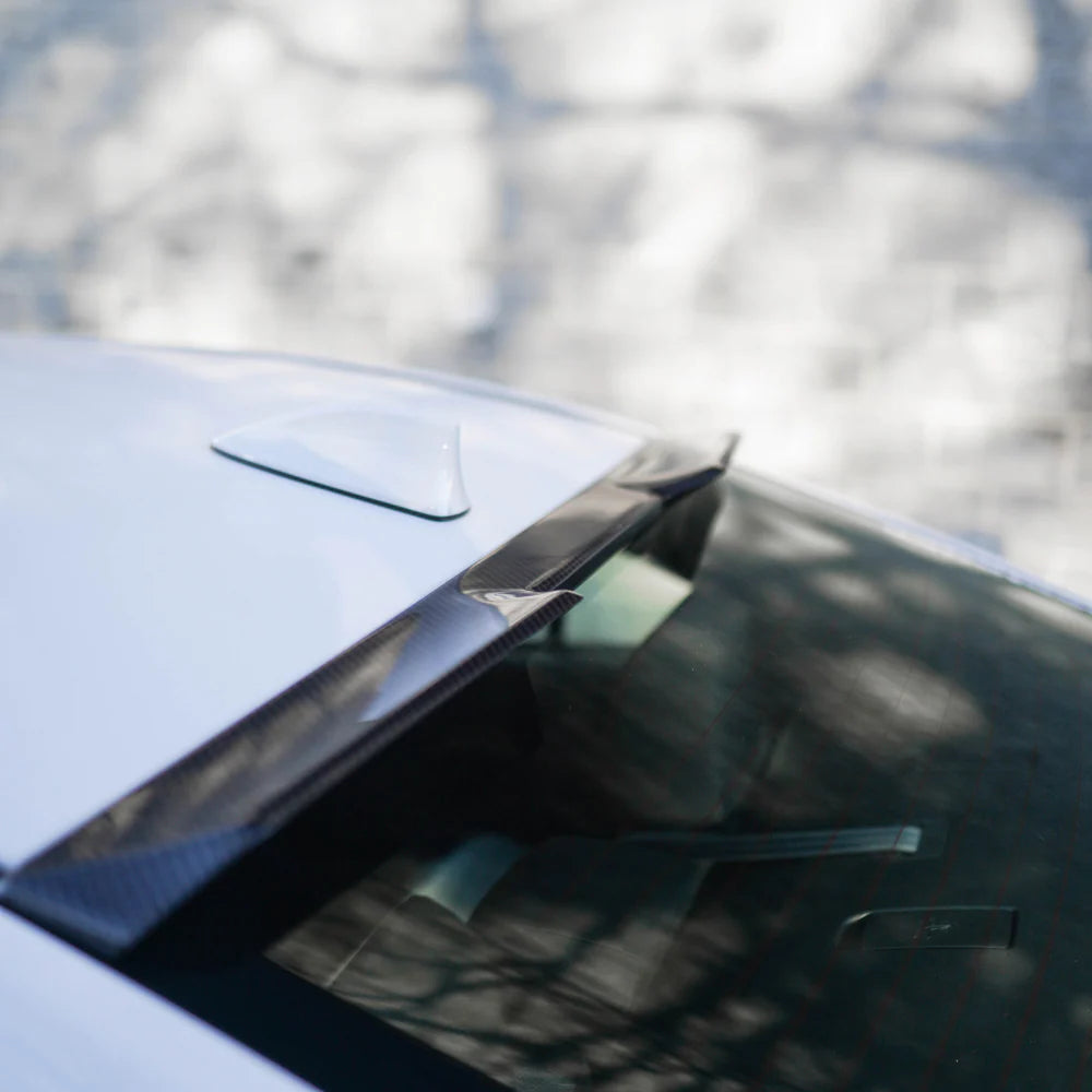 JDMuscle [22-25 WRX] Carbon Fiber Roof Spoiler V1
