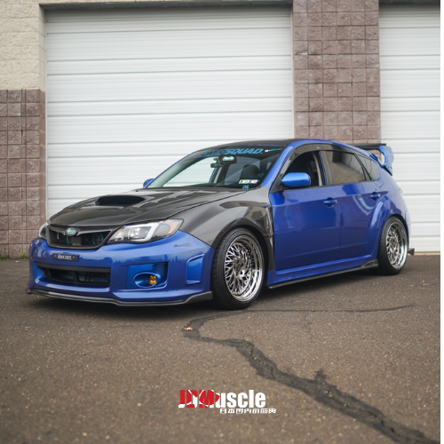 JDMuscle [08-14 WRX/STI] Tanso Carbon Fiber CS Style Side Skirt | JDM-WRX08-SS-C image 0