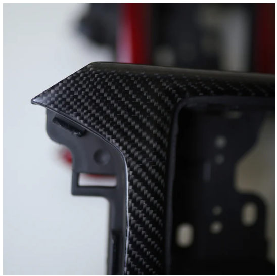 JDMuscle [22-25 WRX] Tanso Carbon Fiber Cup Holder Replacement image 1