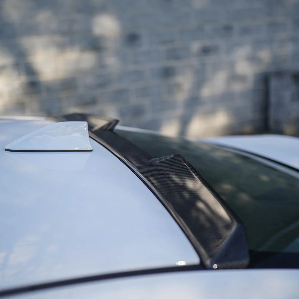 JDMuscle [22-25 WRX] Carbon Fiber Roof Spoiler V1