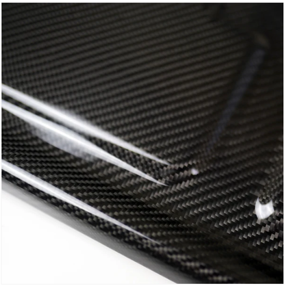 JDMuscle [22-25 WRX] Carbon Fiber License Plate Backing image 1