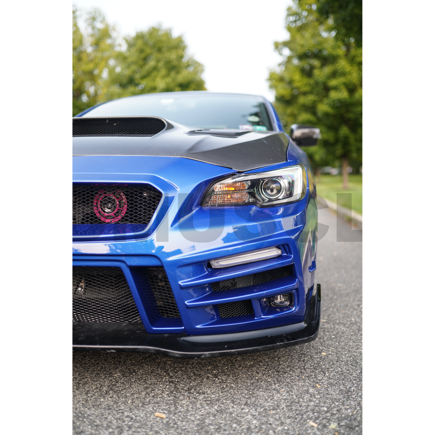 JDMuscle 15-21 WRX/STI Paint-matched Headlight Eyelids image 0