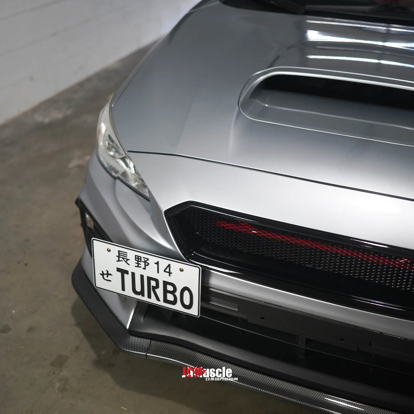 JDMuscle [15-21 WRX/STI] Front Member Brace - Red