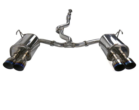 Invidia 22-Up Subaru WRX Q300 Quad Single Layer Titanium Tips Cat-back Exhaust