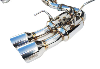 Invidia 11-14 Subaru WRX/STI Sedan Gemini R400 Quad S.S.Tips Cat-back Exhaust