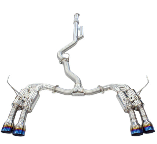 Invidia 22-Up Subaru WRX Gemini R400 Quad Titanium tip Cat-back Exhaust