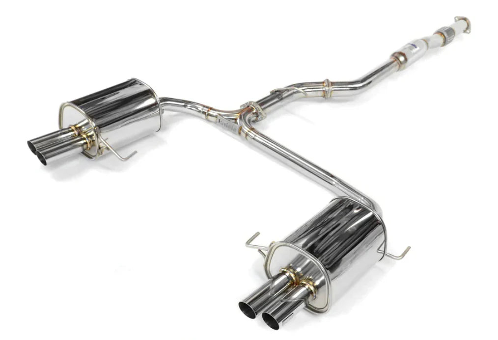 LEGACY Q300 QUAD. STAINLESS STEEL TIPS CAT-BACK