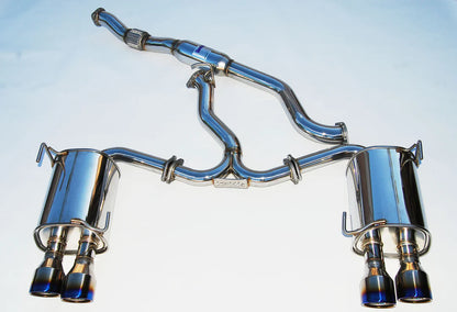 Invidia 15-21 Subaru WRX/STI Sedan Q300 Quad Titanium Tips Cat-back Exhaust