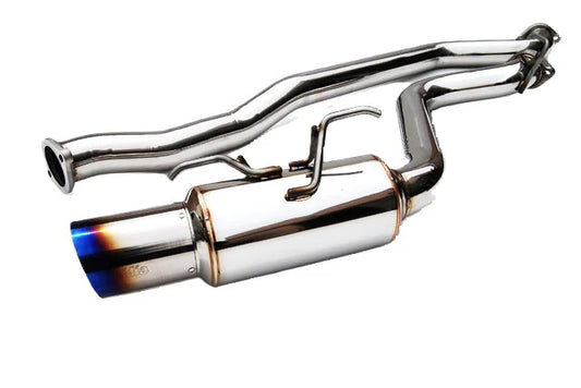 Invidia 08-14 Subaru WRX Hatchback Racing Titanium tip Cat-back Exhaust