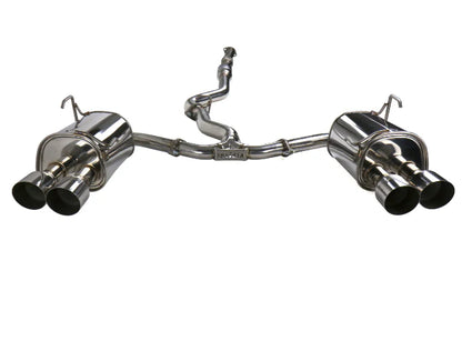Invidia 11-21 Subaru WRX/STI Sedan Q300 Quad Single Layer S.S.Tips Cat-back Exhaust