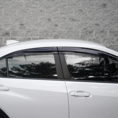 JDMuscle [22-25 WRX] V1 Rain Guards / Window Visors-Acrylic