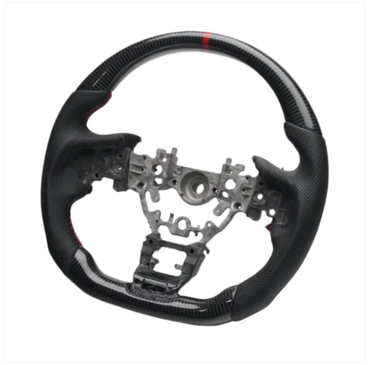 JDMuscle [22-25 WRX MT&CVT] Carbon-Lite Series Steering Wheel image 0