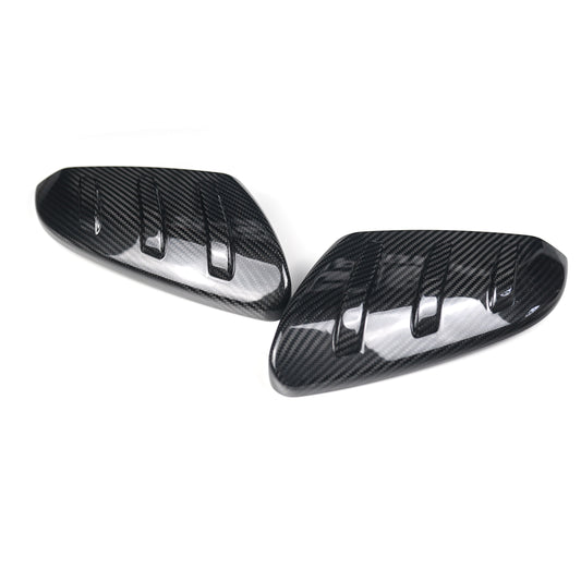 JDMuscle 17-21 FK8 Type R Tanso Carbon Fiber MU Style Side Mirror Covers image 0