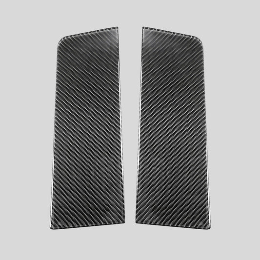 JDMuscle 15-21 WRX/STI P&S Series Carbon Fiber Front Door Panel Trim Covers image 0