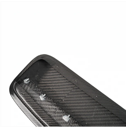 JDMuscle [22-25 WRX] GC8 Style Version 2 Tanso Carbon Fiber Hood Scoop image 2