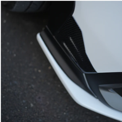 JDMuscle [22-25 WRX] V3 Carbon Fiber Canards image 2