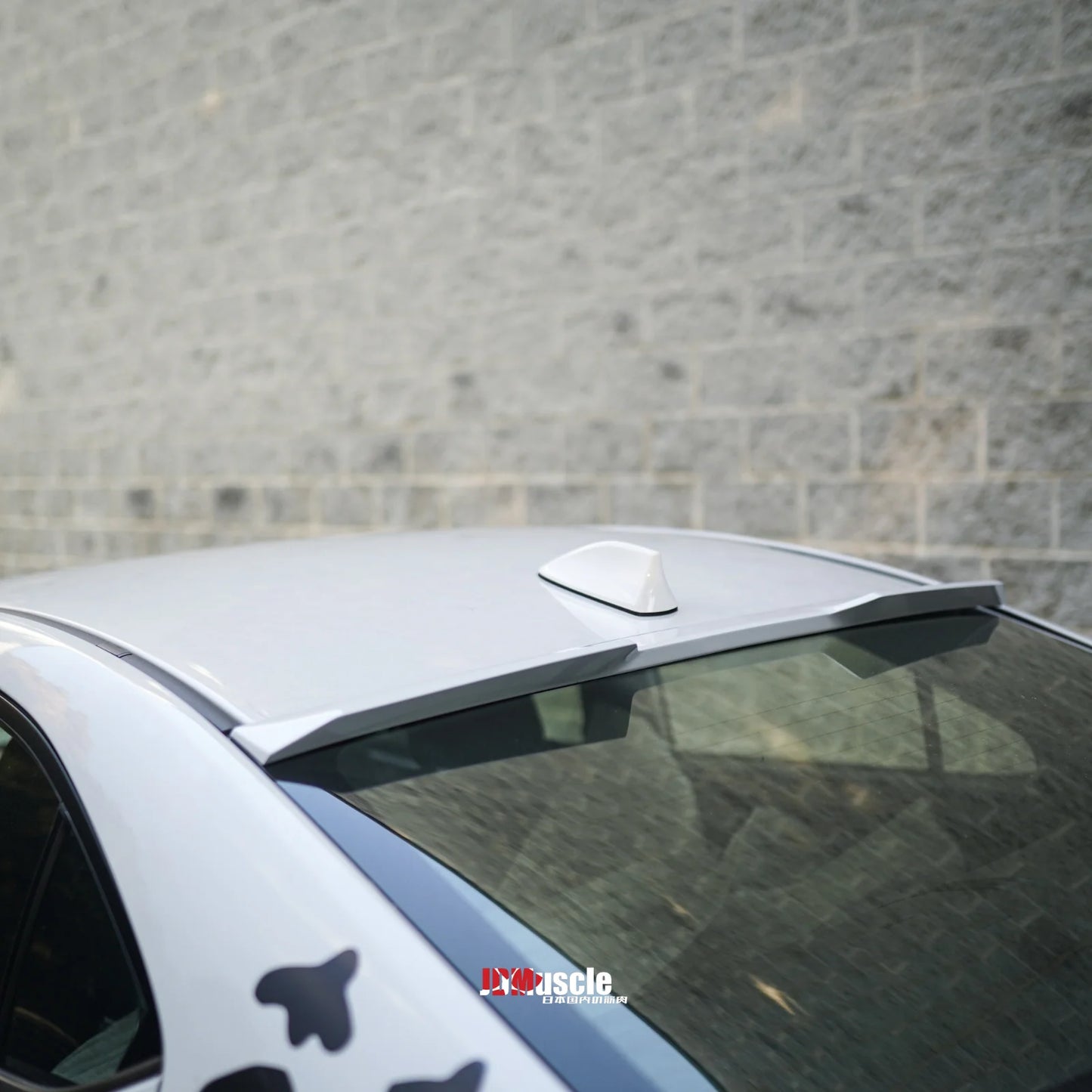 JDMuscle [22-25 WRX] V1 Roof Spoiler-Paint Matched/Gloss Black