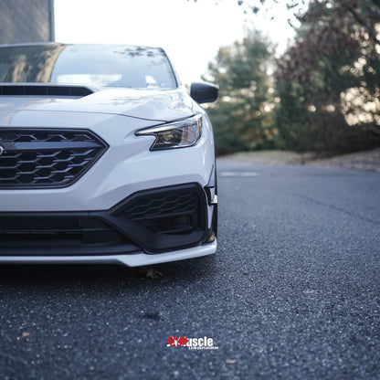 JDMuscle [22-25 WRX] Canards V1 ABS / Paint Matched / Gloss Black