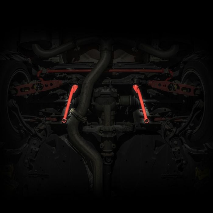 SMY Power Brace Rear Member Side Black 2008-2021 WRX / STI image 3