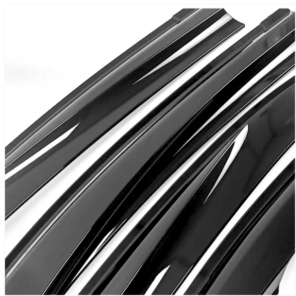 JDMuscle [22-25 WRX] V4 Rain Guards / Window Visors image 1